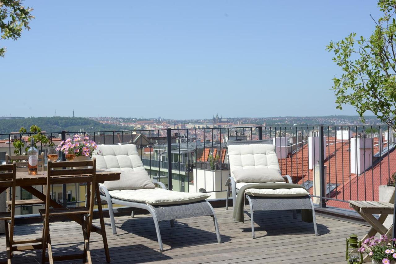 Luxury Penthouse Apartment Prague Luaran gambar