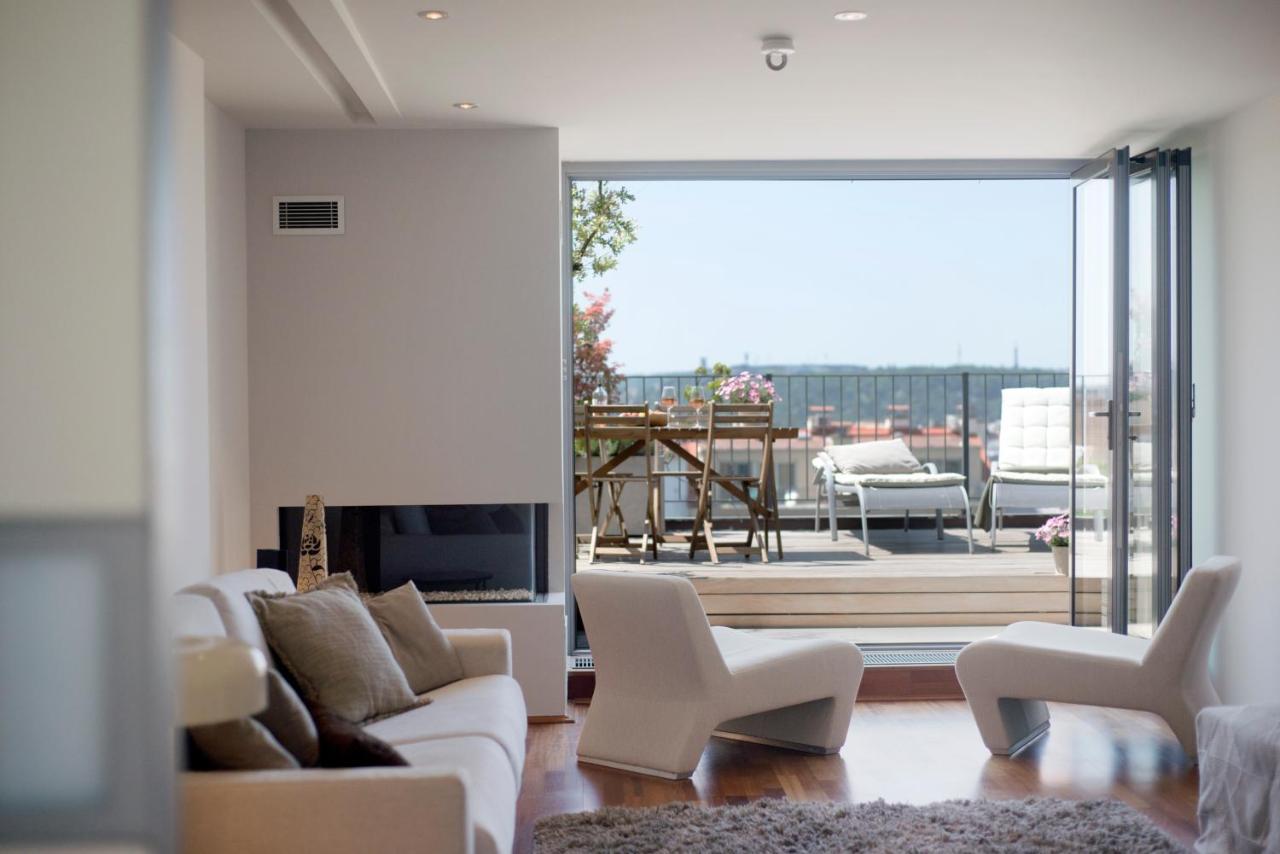 Luxury Penthouse Apartment Prague Luaran gambar