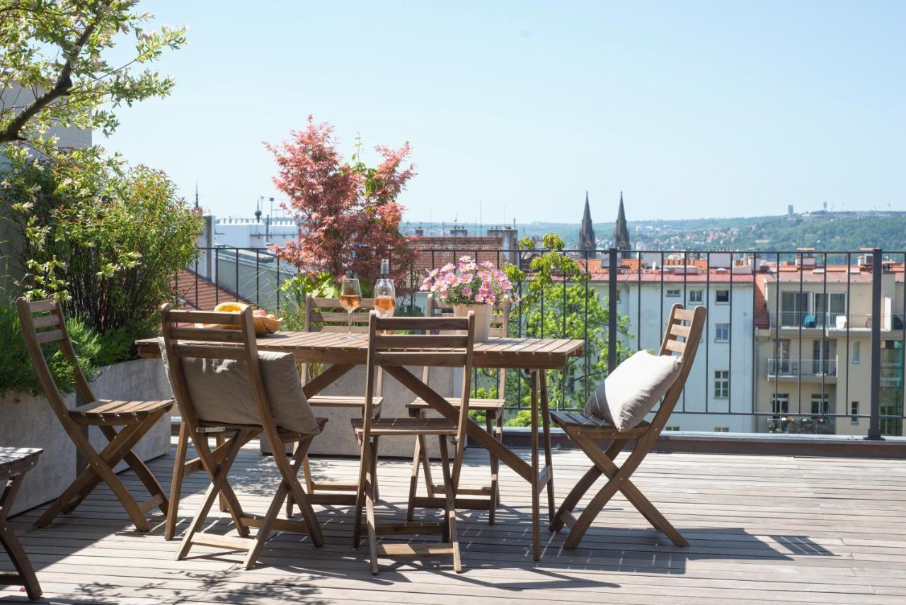 Luxury Penthouse Apartment Prague Luaran gambar