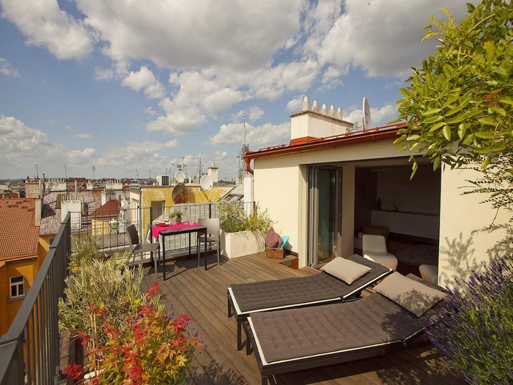Luxury Penthouse Apartment Prague Bilik gambar