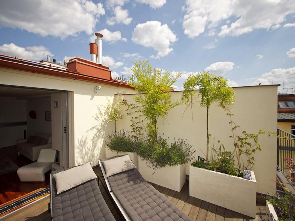 Luxury Penthouse Apartment Prague Bilik gambar