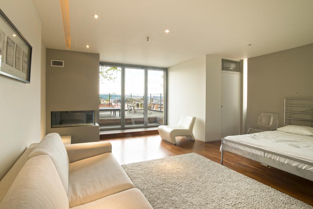 Luxury Penthouse Apartment Prague Luaran gambar